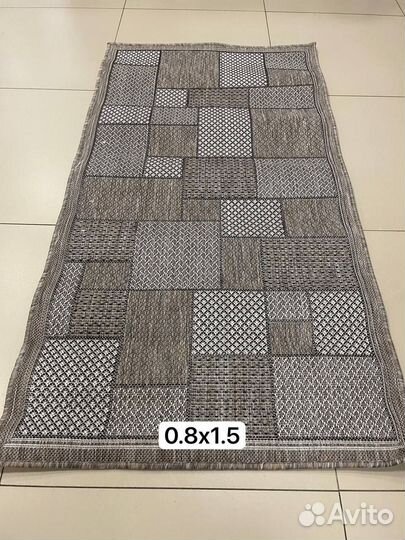 Ковер циновка на резиновой основе