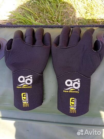 Перчатки для подводной охоты 5мм