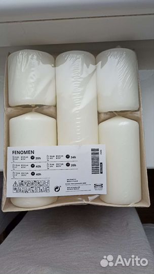 Свечи и подсвечники IKEA (Икеа)