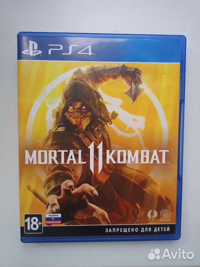 Игра для приставки PS4 Mortal Kombat 11 новая