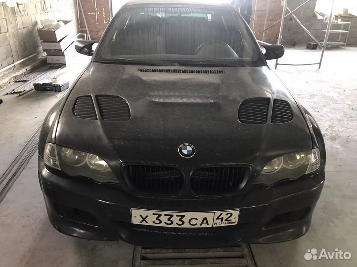 Передний бампер m3 bmw e46 седан