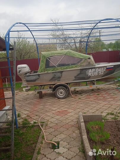 Лодка прогресс 4