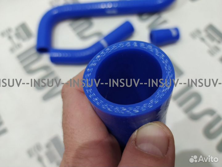 Силиконовые патрубки радиатора 2105 (алюминиевый)