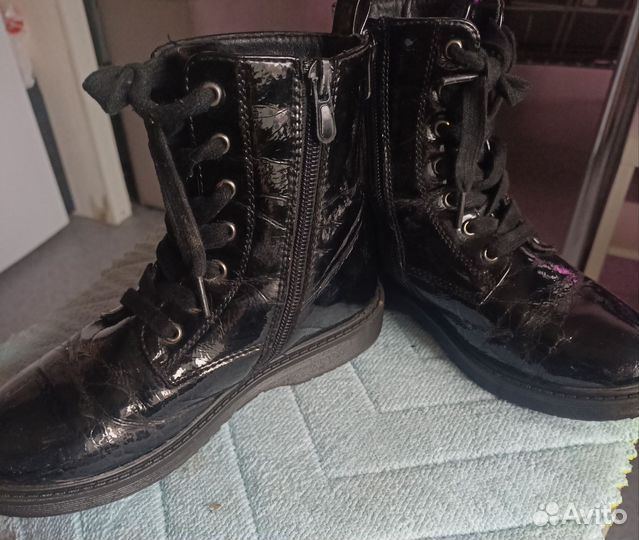 Ботинки демисезонные для девочки 33 р-р