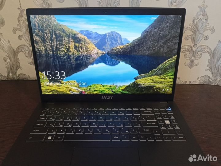 Ноутбук msi modern 15