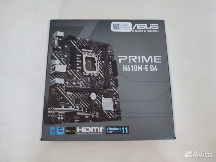 Процессор i3 12100f + мать asus, память и кулер