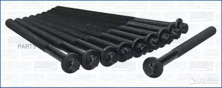 Ajusa 81015200 Комплект болтов ГБЦ citroen: xantia