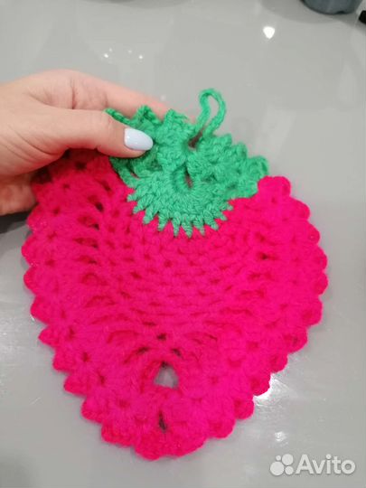 Прихватки вязаные