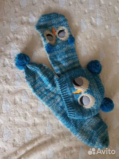 Комплект шапка шарфик