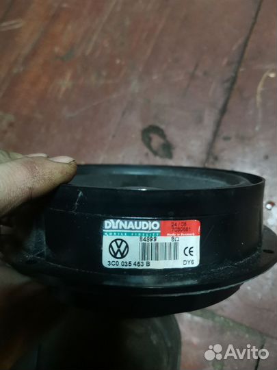 Динамик задании VW Passat B6 B7 CC 3C0035453B