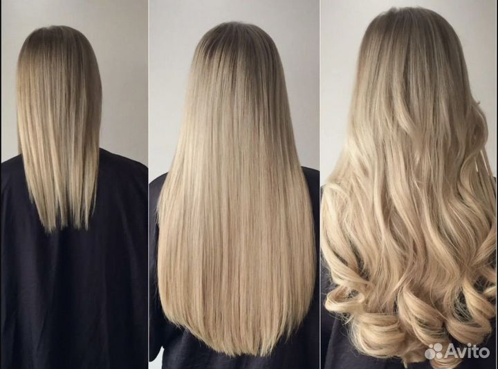 Снятие, капсуляция, наращивание волос