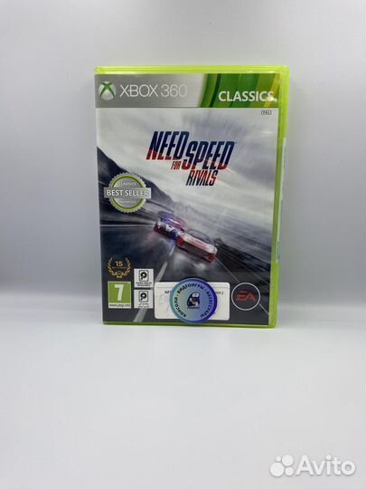 NFS Rivals xbox 360 (б/у, англ.)