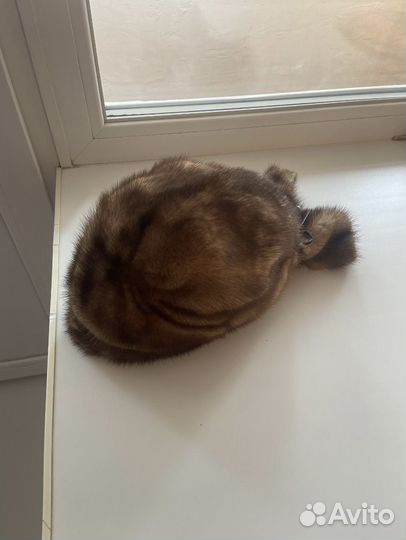 Продам женскую норковую шапку