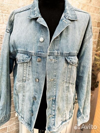 Джинсовая куртка женская 44 46