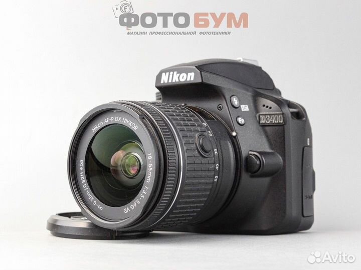 Фотоаппарат Nikon D3400 kit 18-55