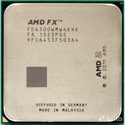 Процессор AMD FX-6300 6-ядерный процессор, 3500мгц