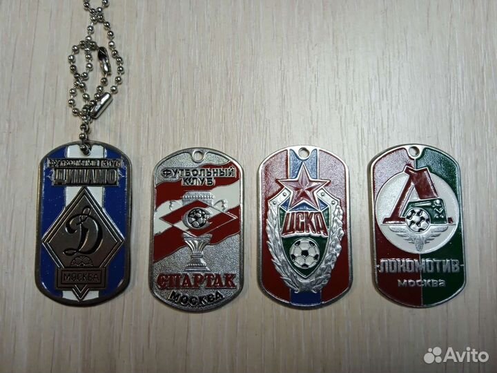 Жетоны футбольных клубов