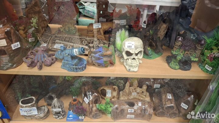 Грот для аквариума