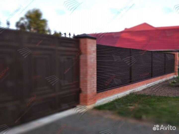 Забор жалюзи еврозабор