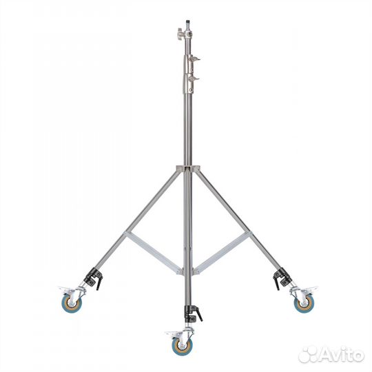 Стойка тренога студийная из нержавеющей стали 2.9м