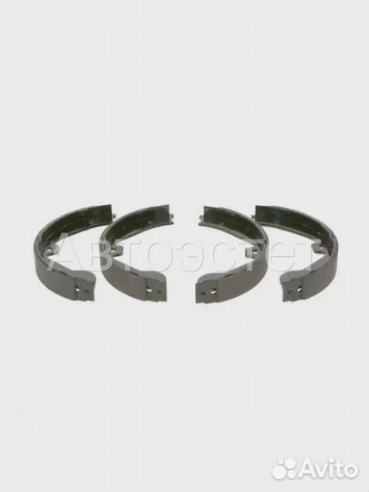 Тормозные колодки барабанные задний мост 0 986 487 705