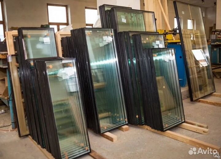 Стеклопакеты одно,двукамерные