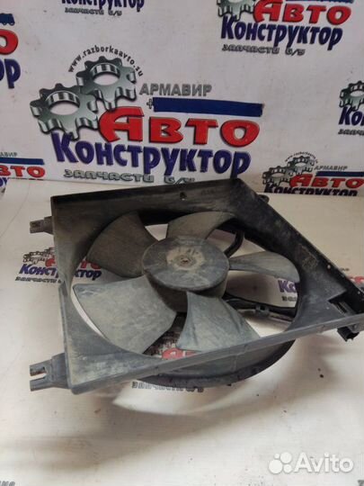 Вентилятор радиатора в сборе с диффузором