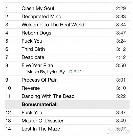 Holy Moses - Reborn Dogs CD Germany