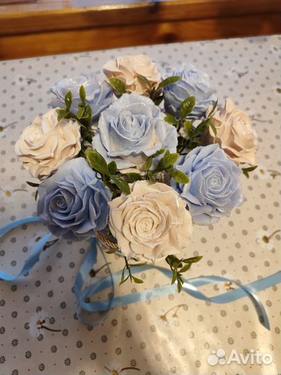 Мыльные букеты