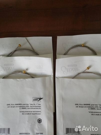 Струны для бас гитары 4 стр. Elixir копия