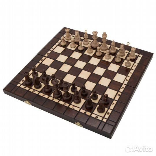 Набор шахматы+ нарды+ шашки из дерева 40х40 см