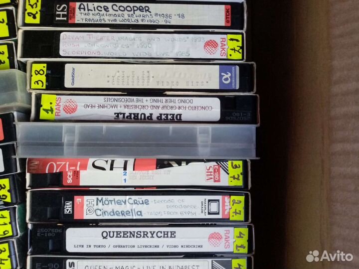 Видео кассеты