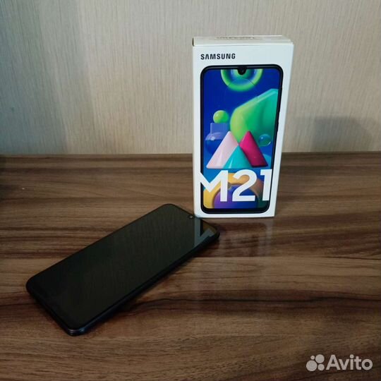 Смартфон samsung galaxy m21 4gb/64gb черный