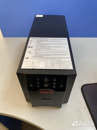 Ибп apc smart ups 750 с новым аккумулятором