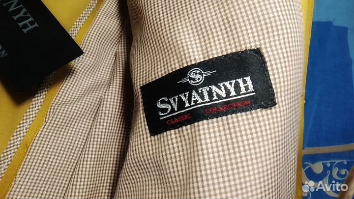 Блейзер svyanyh мужской (пиджак с брюками новый)