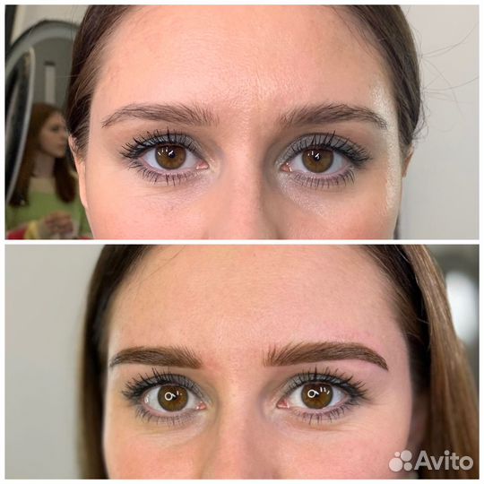 Брови ресницы