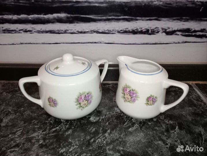 Сахарница и молочник СССР