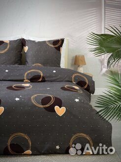 Постельное белье 2 спальное евро комплект новый