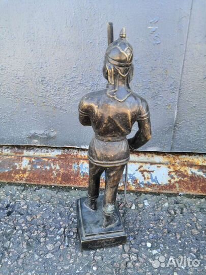 Стражник воин солдат бронза камбоджа 50см