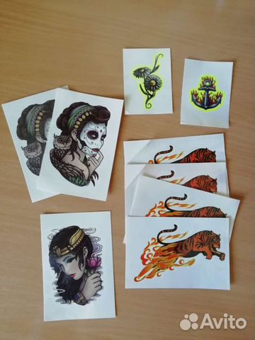 Переводные татуировки/обмен