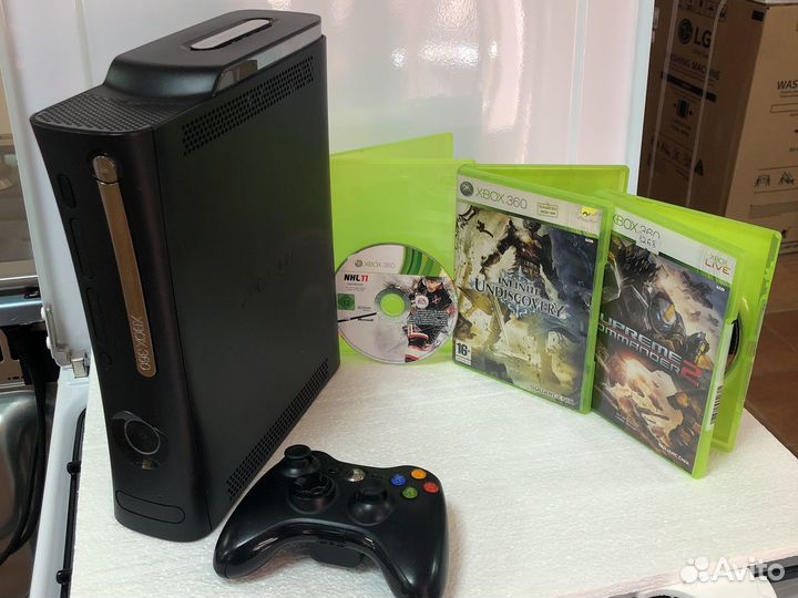 Xbox 360 elite 250gb+3диска