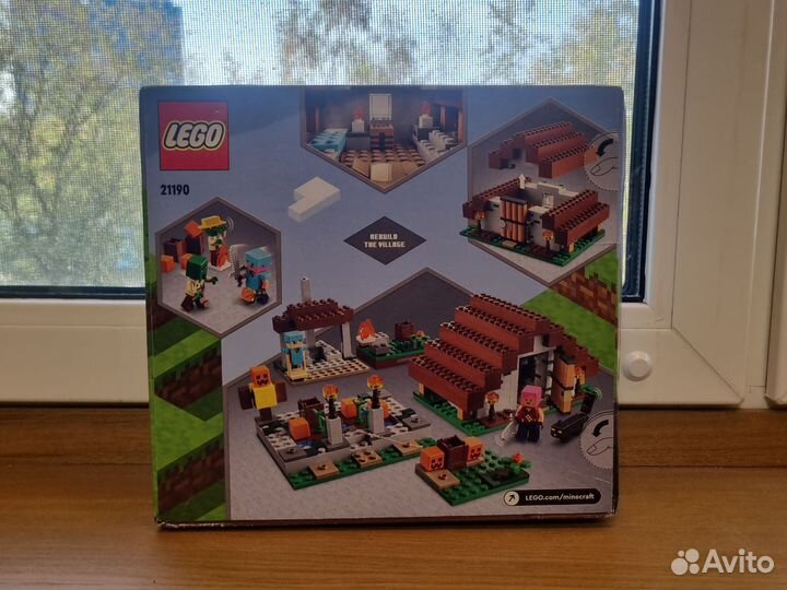 Новый Lego Minecraft 21190