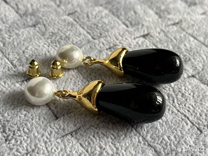 Серьги стильные