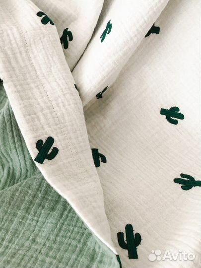 Плед из муслина и пеленка