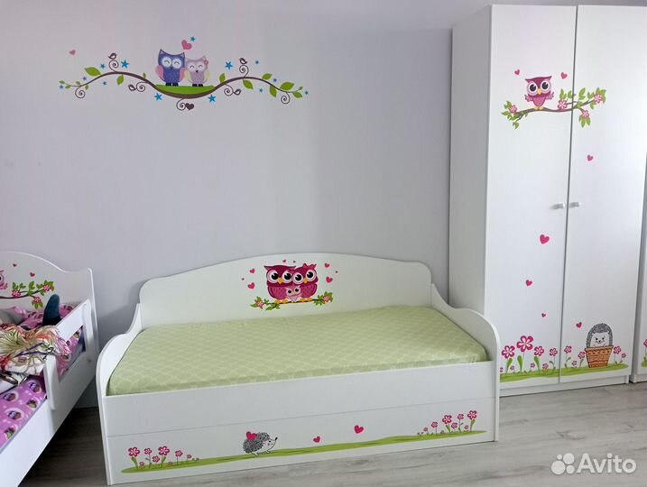 Кровать для девочки бу