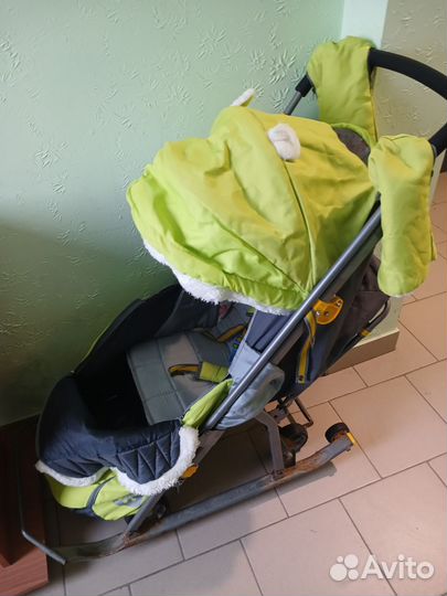 Санки коляска nika