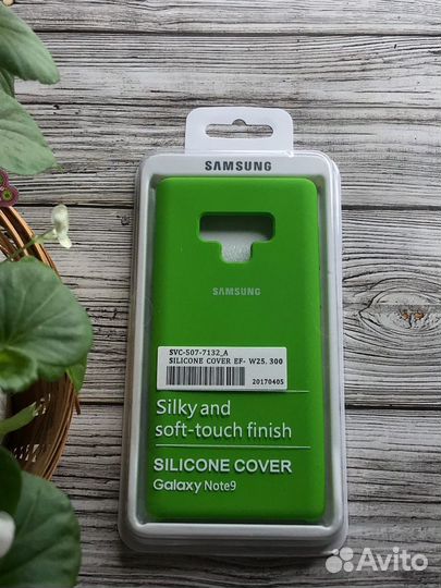 Силиконовые чехлы samsung Note 9