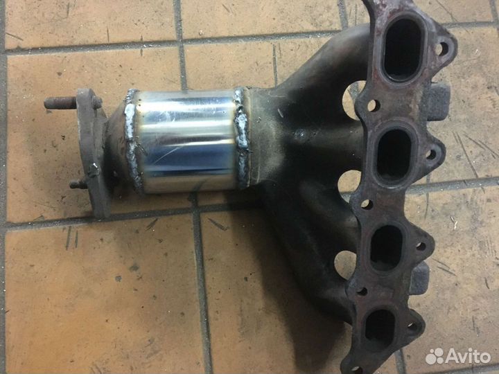 Катколлектор с пламегасителем лансер 9