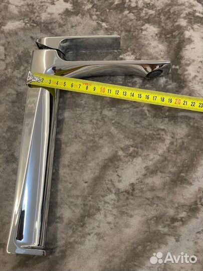 Смеситель высокий хром для накладной раковины