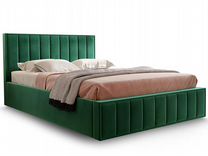 Кровать двухспальная Вена Вар.1 Мора зеленый 160